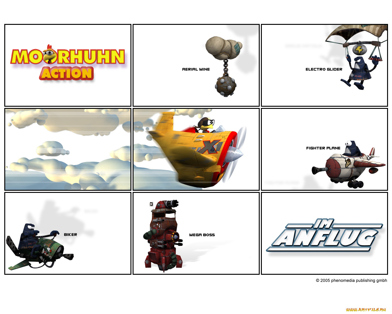moorhuhn, action, im, anflug, , 